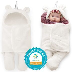 BlueMello Swaddle Blanket | Ultra-Soft Plush Essential for Infants 0-6 Months | Receiving Swaddling Wrap Grey | Ideal Newborn Registry and Toddler Boy Accessories | Perfect Baby Girl Shower Gift