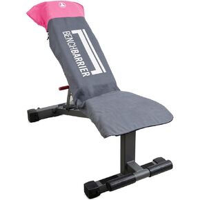 BENCHBARRIER Protective Microfiber Weight Bench Cover | Multipurpose Design, Sweatproof & Odor Free Workout Bench Cover | Gym Workout Equipment Cover with 2 Built-In Storage Pockets