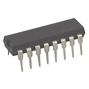 Major Brands ULN2004A ICS and Semiconductors, Darlington NPN Transistor, 50 Volt, 0.5 Amp, 16-Pin, PDIP (Pack of 10)