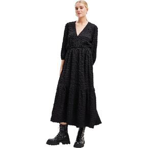 Desigual Women's Woman Woven Dress Long Sleeve