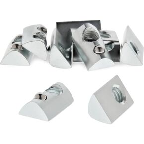 8020, 3917, 15 Series 5/16-18 Steel Roll in T-Nut with Ball Spring - T Slot T-Slotted Accessories for 80/20 Aluminum Extrusion - Hardware Nuts (15 Pack)