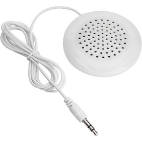 Betued Pillow Speaker, Portable Mini Speaker, DIY Pillow Speaker 3.5mm Mini Stereo Speaker of MP3 Phone Portable CD for Sleep, Home, Outdoors, Shower