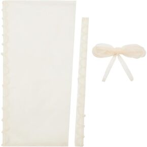 BENECREAT Adjustable Corset Back Kit, Women's Wedding Dress Zipper Replacement Gauze Mesh Corset Lace-up Back Kit for Dress