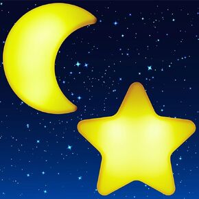 Mudder 2 Pack Night Light Plug into Wall Soft LED Night Light Cute Baby Wall Nursery Lamp Warm Sensor Plug-in Intelligent Nightlight for Bedroom Hallway(Cloud,Yellow)