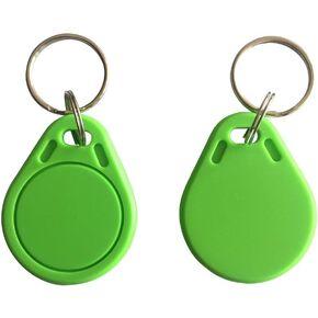 YARONGTECH RFID key 13.56mhz Black access control tag (pack of 100)