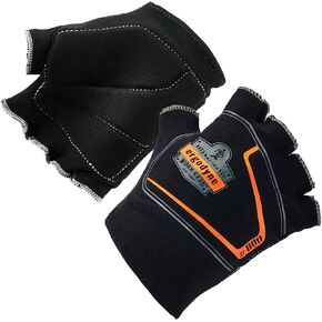 بطانات قفازات العمل المبطنة من Ergodyne ProFlex 800، صغيرة/متوسطة، أسود