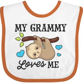 إنكتاستيك My Grammy Loves Me مع مريلة الأطفال Sloth and Hearts in Kuwait