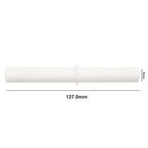SP Bel-Art Spinbar Teflon Cylindrical Magnetic Stirring Bar; 101.6 x 16mm, White (F37111-0004)