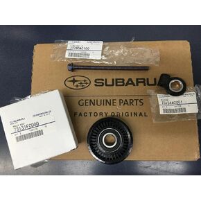OEM Subaru A/C Pulley & Adjuster & Bolt Kit Impreza Legacy Forester Outback WRX STi