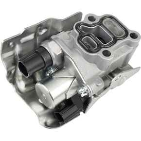 YESHMA 15810-RAA-A03 VTEC Solenoid Spool Valve with Oil Pressure Switch Gasket Compatible with 2.4L Honda Accord Acura CRV 2002-2011 2.0L Civic RSX
