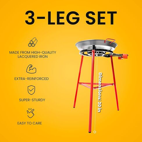 Machika Campfire Tripod | Camping Tripod | 3-Leg Camping Tripod for Cooking | in Kuwait