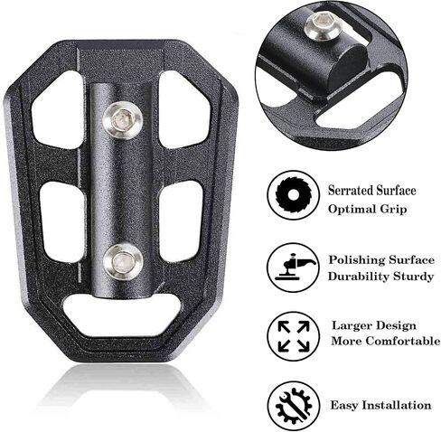 LKV R1200GS Foot Pegs Motorcycle Foot Rests Extender Pedal Replacement for BMW G310GS S1000XR F850GS F750GS R Nine T Scrambler T Urban in Saudi Arabia