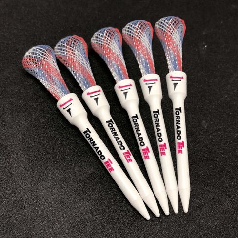 Tornado Tee Red White & Blue High Performance Golf Tee in Kuwait
