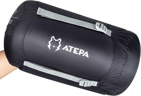 ATEPA Down Sleeping Bags for Adults 650/700 FP, Ultralight Sleeping Bag for Backpacking, 0℉/30℉ Sleeping Bag for 1/2 Persons, Compact Sleeping Bag with Compression Sack for Hiking, Camping in Saudi Arabia