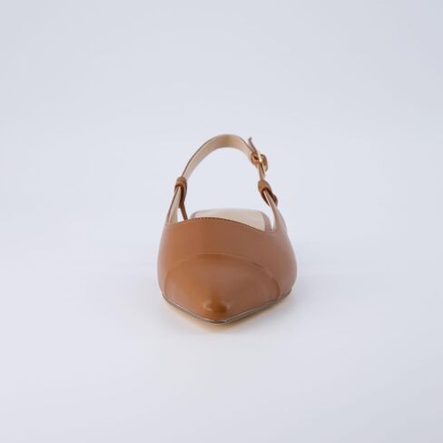 CUSHIONAIRE Women's Forever Pointed Toe Sling Back Dress Shoe +Memory Foam, Wide Widths Available in Saudi Arabia