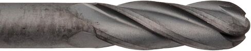 YG-1 EIB07 Carbide Micro Ball Nose End Mill, Diamond-Like Finish, 30 Deg Helix, 4 Flutes, 3" Overall Length, 0.0625" Cutting Diameter, 0.125" Shank Diameter in Saudi Arabia