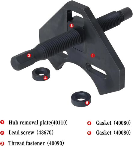 INUBOXES 40100 Hub Remover Upgrade Wheel Bearing Hub Removal Tool Hub Removal Tool Compatible with Most 5, 6 and 8 Lug hub Assemblies Found on Cars in Saudi Arabia