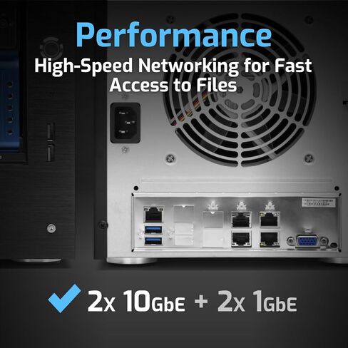 OWC 20TB Jupiter Mini 5-Bay Desktop NAS System with Intel Xeon Up to 2.7Ghz, 32GB Memory, Double 10GbE, TrueNAS™ Scale OS in Saudi Arabia