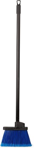 Carlisle FoodService Products CFS 3686500 Duo-Sweep Medium Duty Flagged Angle Broom, Flare Polypropylene Bristles, 56" Overall Length x 12" Width (Case of 12) in Saudi Arabia