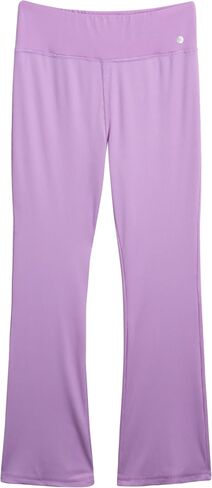 RBX Girls' Leggings Set - 2 Piece Ribbed T-Shirt and Flare Leg Yoga Pants - Athleisure Wide Leg Pants Set for Girls (7-12) in Saudi Arabia
