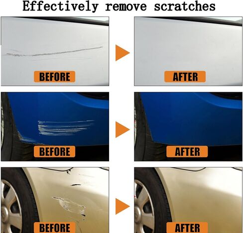 2pcs Car Scratch Repair Paste, Upgraded Car Scratch Repair Paste Polishing Wax, New Car Scratch Remover for Vehicles, Premium Scratch Remover Kit with Wipe & Sponge for Vehicles for Deep Scratches in Saudi Arabia