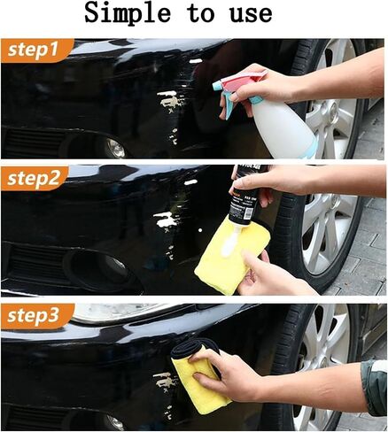 2pcs Car Scratch Repair Paste, Upgraded Car Scratch Repair Paste Polishing Wax, New Car Scratch Remover for Vehicles, Premium Scratch Remover Kit with Wipe & Sponge for Vehicles for Deep Scratches in Saudi Arabia