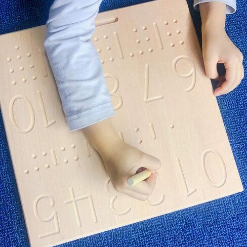 لوحات تتبع الأرقام الأبجدية من Mfumyy Montessori خشبية مزدوجة الجوانب لتعلم الكتابة ABC 123 لوحة ممارسة الكتابة للأطفال في مرحلة ما قبل المدرسة، لوازم المدرسة المنزلية (ABC+123 لوحة) in Saudi Arabia