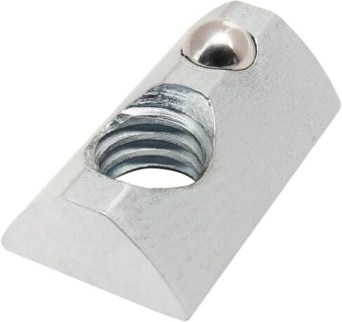 8020, 3917, 15 Series 5/16-18 Steel Roll in T-Nut with Ball Spring - T Slot T-Slotted Accessories for 80/20 Aluminum Extrusion - Hardware Nuts (15 Pack) in Saudi Arabia