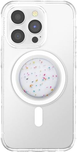 مقبض هاتف PopSockets مع مسند ممتد، متوافق مع MagSafe، حلقة محول لـ MagSafe متضمنة، متوافق مع الشحن اللاسلكي - Circus Regrind Coco Crème in Saudi Arabia