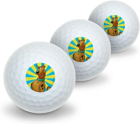 GRAPHICS & MORE Scooby-Doo Character Novelty Golf Balls 3 Pack in Saudi Arabia