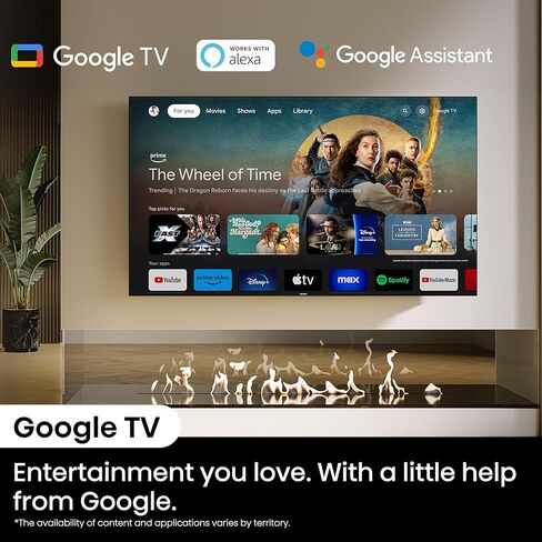 Hisense 55-Inch Class U7 Series Mini-LED ULED 4K UHD Google Smart TV (55U7N, 2024 Model) - QLED, Native 144Hz, Motion Rate 480, Full Array Local Dimming, Game Mode Pro, Alexa Compatibility in Saudi Arabia
