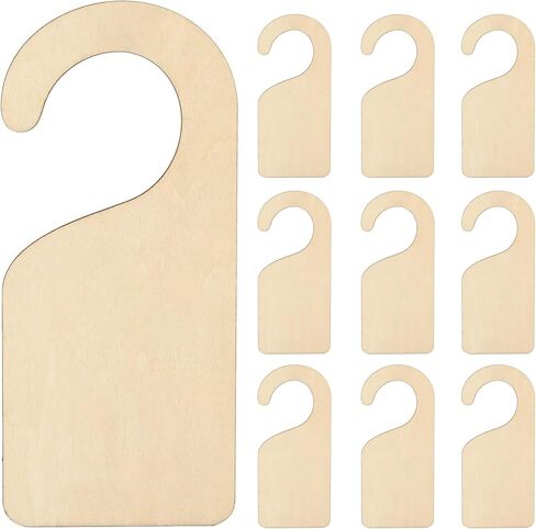 فواصل خزانة الأطفال الخشبية من SIWUCHYE - منظم جانبي لملابس الأطفال حديثي الولادة حتى 24 شهرًا - فواصل شماعات رائعة لديكور غرفة الأطفال لتنظيم غرفة طفلك الصغير من الفتيات أو الأولاد بسهولة (10 قطع) in Kuwait