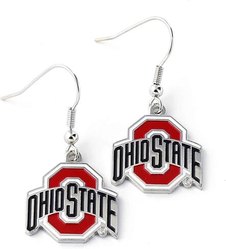 NCAA Alabama Crimson Tide Dangler Earrings in Saudi Arabia