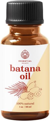 Essential Delights Batana Oil - Premium Undiluted Oil (1 oz.) | for Skin, Face, Body, Hair Revitalization | Vegan & Cruelty Free in Kuwait