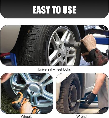Tesnaao 1 PC Car Oil Pressure Switch Disassembly Socket, Aquare Interface 45# Steel Hexagonal Oil Pressure Sending Socket, Repair Modification Accessories, Compatible with Most Car Models (Black) in Saudi Arabia