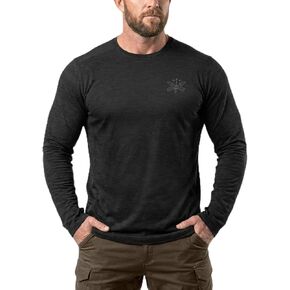 CQR Men's UPF 50+ Sun Protection Long Sleeve Quick Dry Athletic Shirts, Stretch Running Workout Hiking T-Shirts in Kuwait