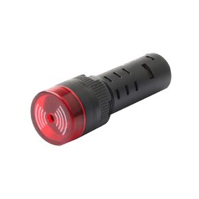 Opening 16mm Flash Buzzer Small 12v 24v 220v Sound and Light Alarm AD16-16SM red Yellow Green(AC220V) in Kuwait