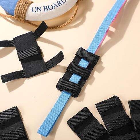 8 Pcs Tie Down Strap Protector Sleeve 2.5 x 5.9 Inches Universal Protective Sleeves for Ratchet Straps Protective Strap Protector for Preventing Damage to Boat in Saudi Arabia