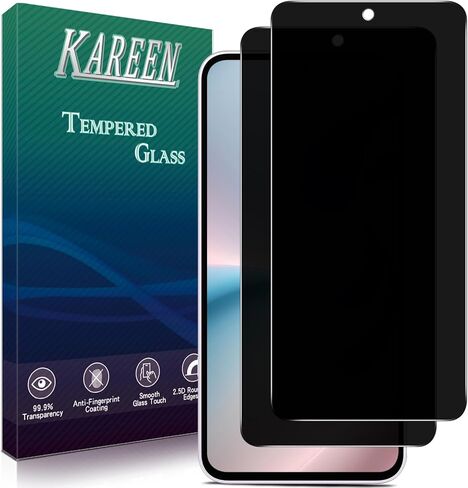 KAREEN (2 Pack) For Samsung Galaxy A02s / Galaxy A02 Screen Protector, HD Tempered Glass Film, Anti Scratch, 9H Hardness, Touch Sensitive in Kuwait
