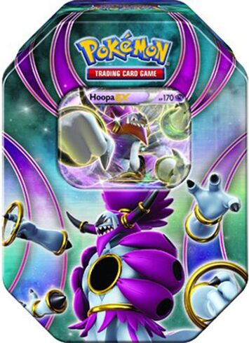 Pokemon Tins 2016 Trading Cards Best of Ex Tins Featuring Hoopa Collector Tin in Saudi Arabia