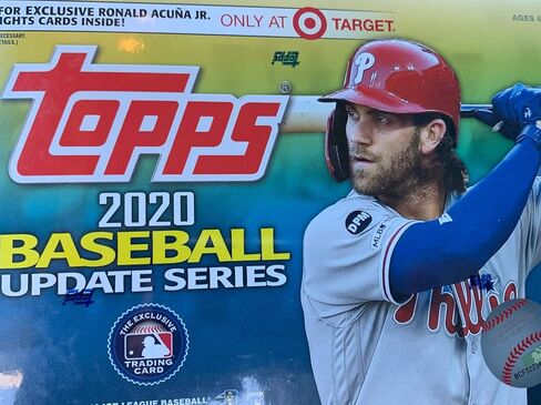 2020 Topps MLB Baseball Update Series Mega Box Target حصري Megabox مختوم in Kuwait
