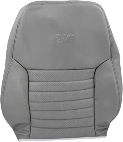 1999 2000 2001 2002 2003 2004 Compatible with Ford Mustang GT Convertible Replacement Synthetic Leather Seat Cover, Fits Both Driver and Passenger (Medium Parchment Tan, Front (2 Bottom & 2 Top)) in Saudi Arabia