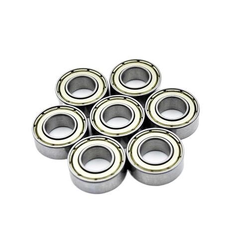 4pcs 687ZZ 7 * 14 * 5mm Miniature Bearings Chrome Steel deep Groove Ball Miniature Ball Bearings in Saudi Arabia