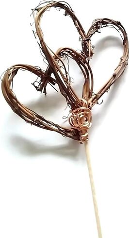 Rustic Cake Topper Decoration Handmade from Dried Vines - Weddings, Baby Shower Decor in Saudi Arabia