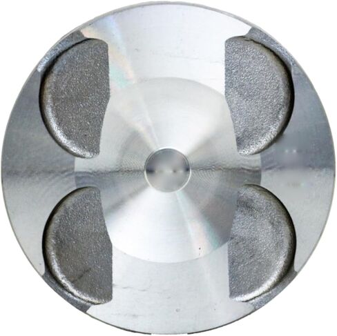 Set of 6 Dish Top Pistons for 98-02 Mazda 2.5L/2497 KL - Coated Skirt | Standard Size | 84.50mm Bore Diameter in Saudi Arabia