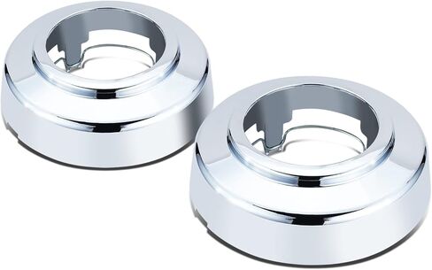 غطاء مركز العجلة الأمامية ZTL-Y-0262 من DNA MOTORING متوافق مع 94-08 F250 / F350 / E150 / E250 / E350 / E450، يناسب موديلات الدفع الرباعي 16x7 عجلة، كروم in Saudi Arabia