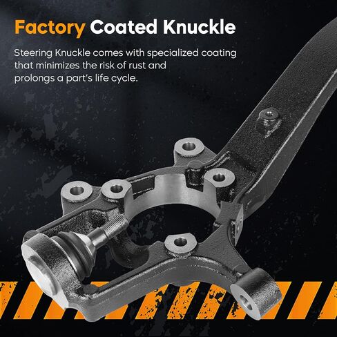 2-PC Front Pair Suspension Steering Knuckle Wheel Bearing Hub Assembly Fit for Jeep Grand Cherokee 2011-2015 for Dodge Durango 2011 2012 2013 2014 2015, 698-009 698-008 in Saudi Arabia