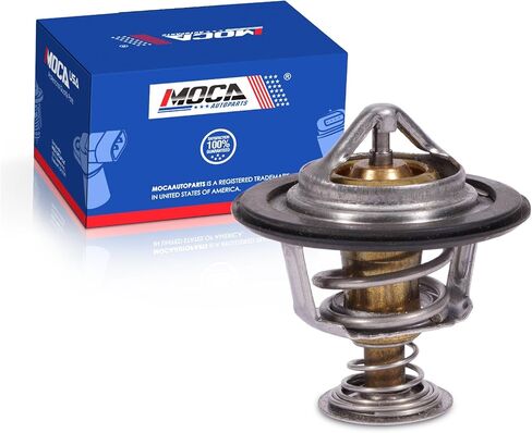 MOCA Engine Coolant Thermostat Fits 02-07 for Buick Rendezvous 3.5L & 02-05 for Pontiac Aztek 3.4L & 01-06 for GMC Sierra 3500 8.1L & 00-05 for Chevrolet Impala 3.4L & 99-05 for Pontiac Montana 3.4L in Saudi Arabia