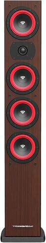 Home Audio LA165 6.5" 2-Way Bookshelf Speakers Color Expresso in Saudi Arabia