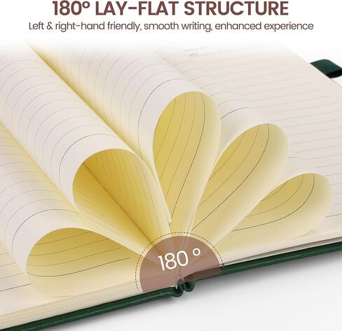 Aodaer 6 قطع A5 دفتر يوميات مبطن 100 GSM دفتر بغلاف صلب للرجال والنساء، 128 صفحة مفكرة من جلد البولي يوريثان مع حامل قلم لكتابة أعمال السفر، 5.7 × 8.3 بوصة، متعدد الألوان العميق in Kuwait